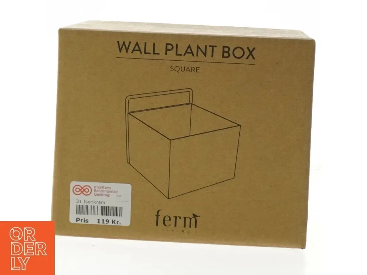 Billede 4 - Vægbaseret plantekasse fra Ferm Living (str. 15x15x11 cm)