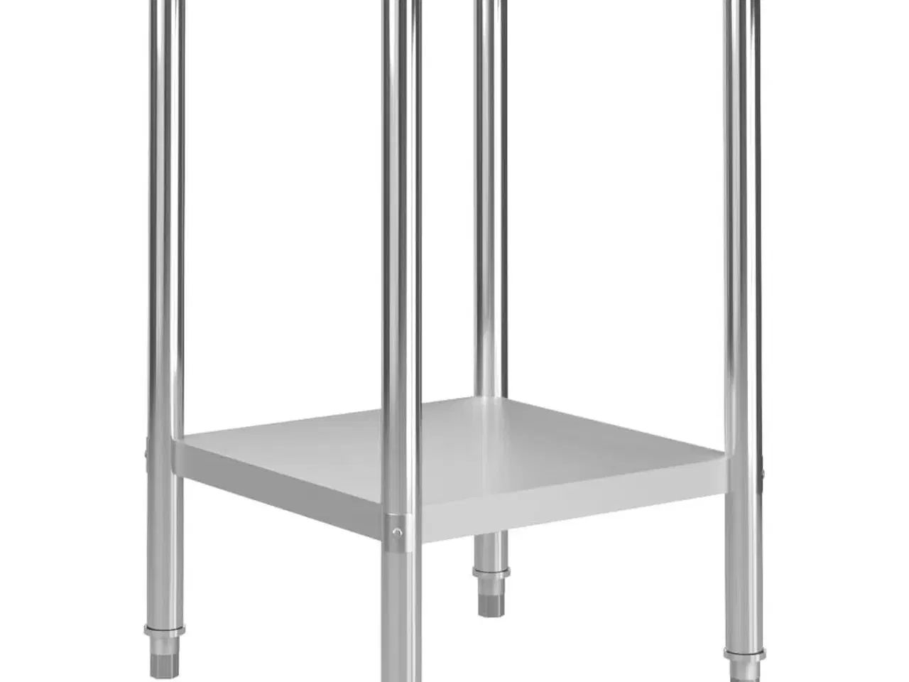 Billede 1 - Arbejdsbord til køkken 60x60x85 cm rustfrit stål