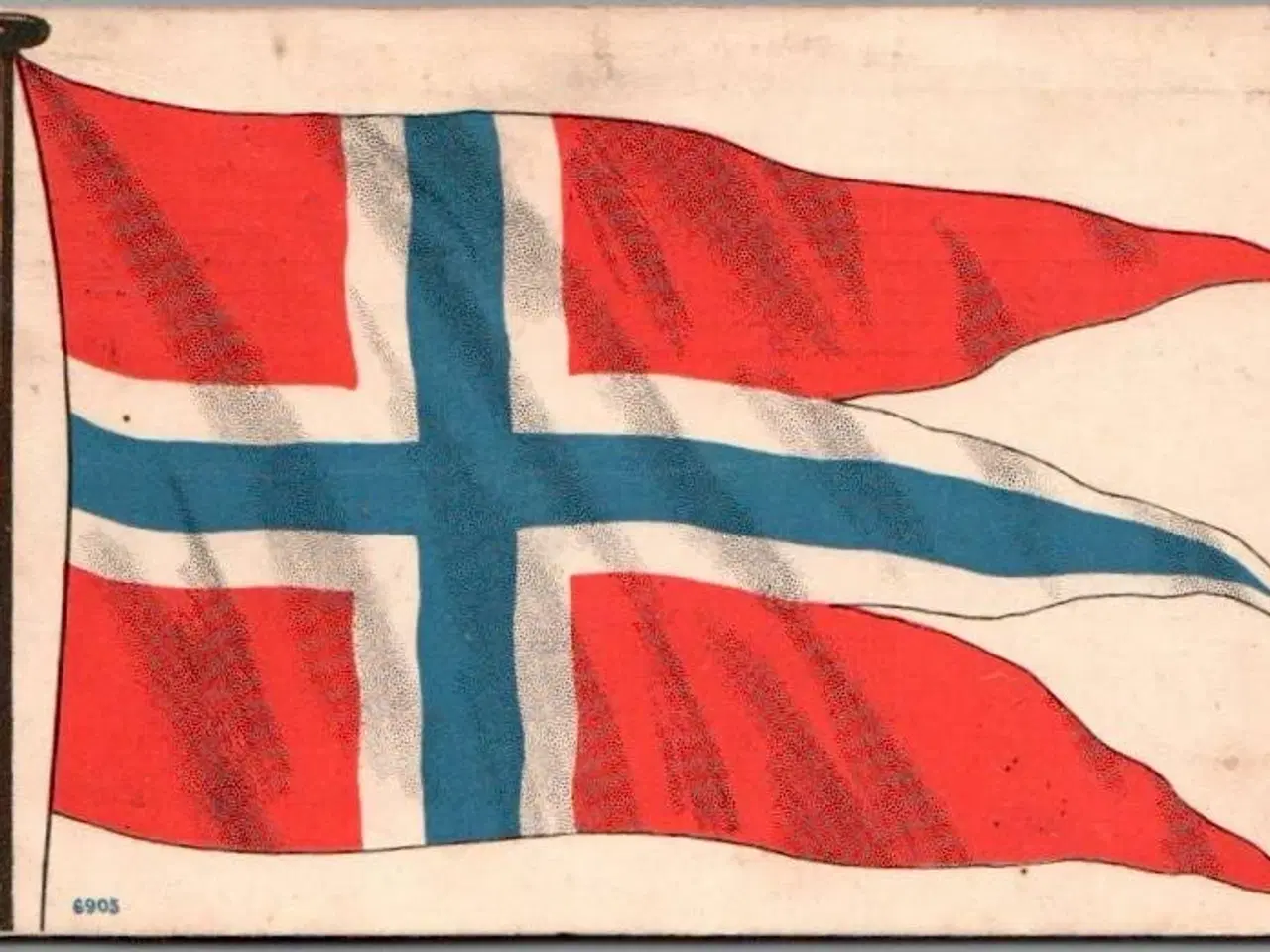Billede 1 - Norges Flag - Norge - Brugt