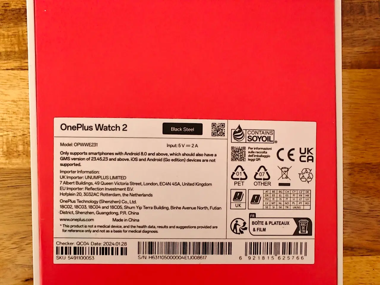 Billede 2 - Oneplus Watch 2 Black