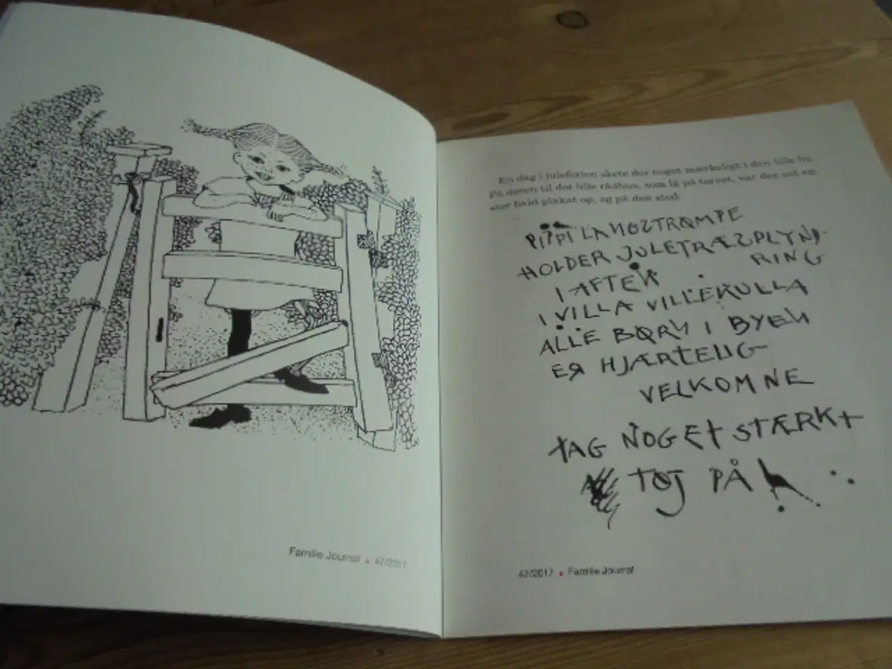 Billede 3 - Astrid Lindgren: Pippi plyndrer juletræ  