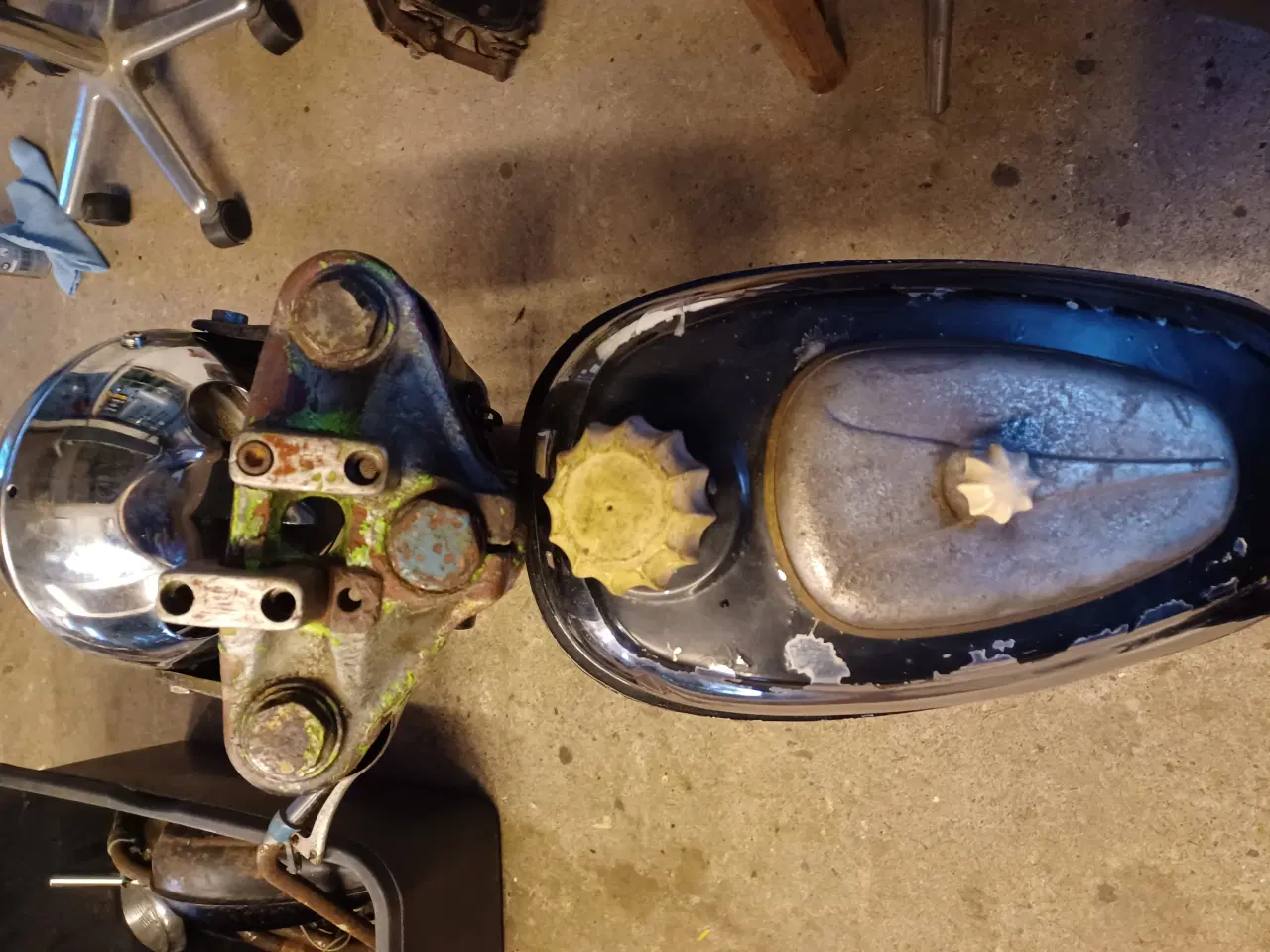 Billede 6 - Tomos sport 1967 projekt 