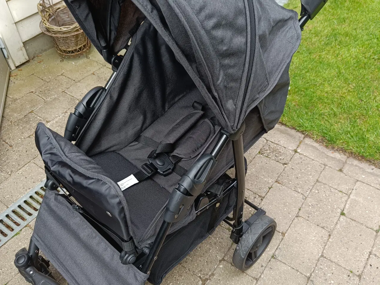 Billede 2 - Klapvogn ny Travel 500 foldevogn sort
