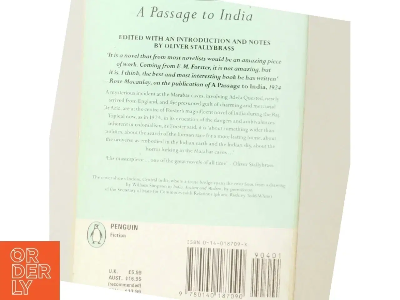 Billede 5 - A Passage to India af E.M. Forster (Bog)