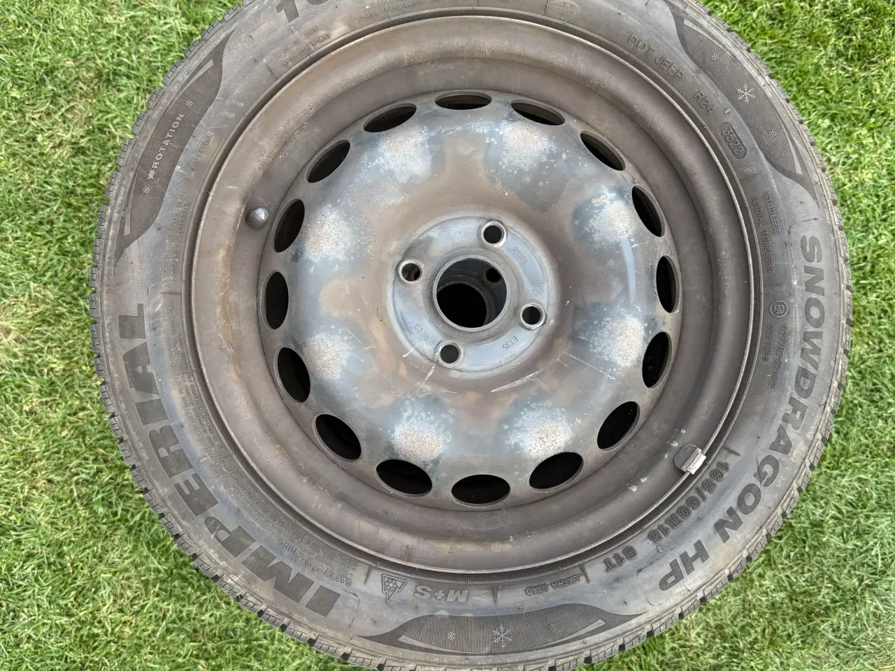 Billede 4 - Vinterhjul / Helårshjul 15” Citroen C1 