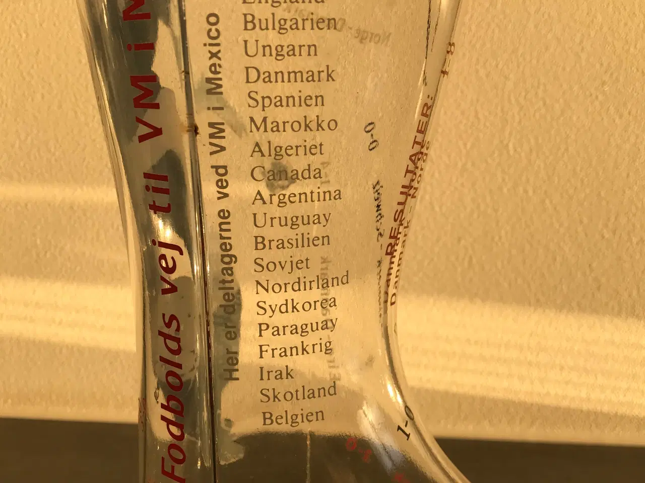 Billede 5 - VM fodbold Mexico 1984, Ølstøvle BYD
