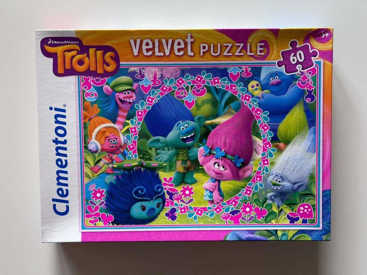 Billede 1 - Puslespil, Clementoni - Dreamworks Trolls, 5+
