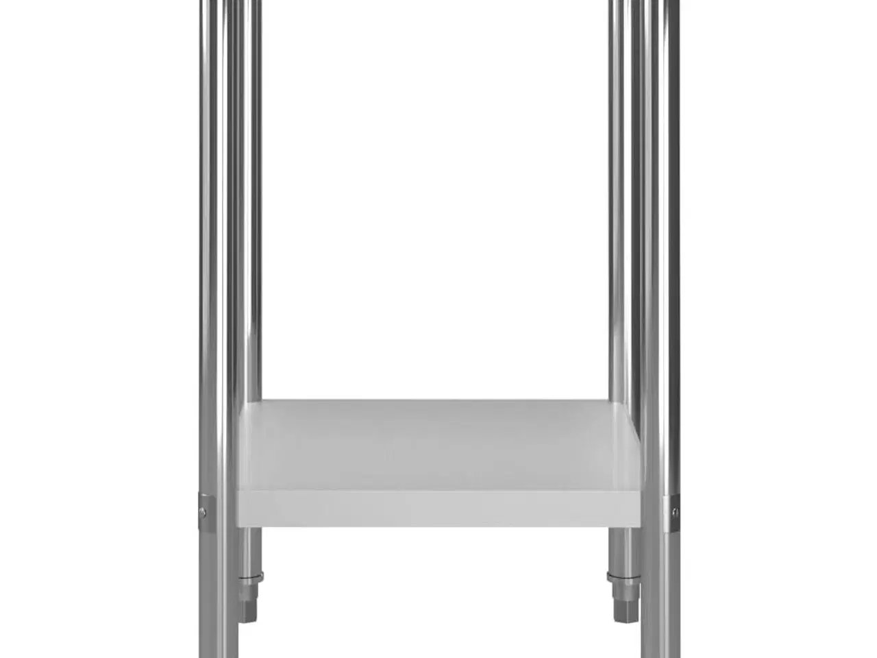 Billede 3 - Arbejdsbord til køkken 60x60x85 cm rustfrit stål