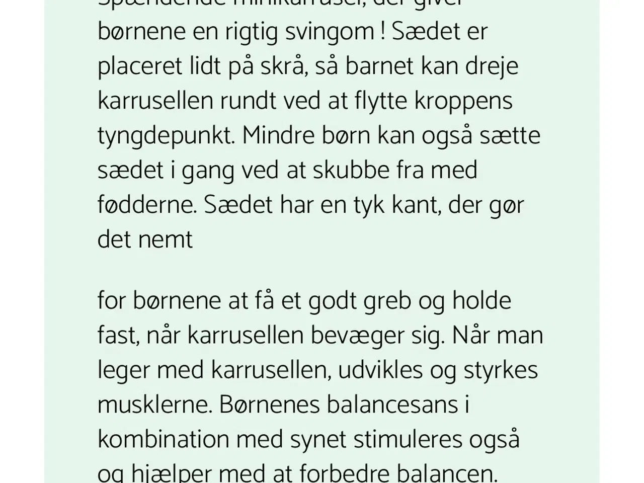 Billede 3 - Gonge motorik karrusel 