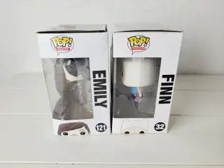⭐️- Funko Pop! Emily fra Dishonored 2 og Finn fra 