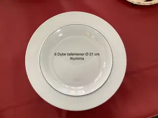 Blå Kant Aluminia