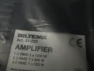Amplifier Udgangstrin, 1 kanal